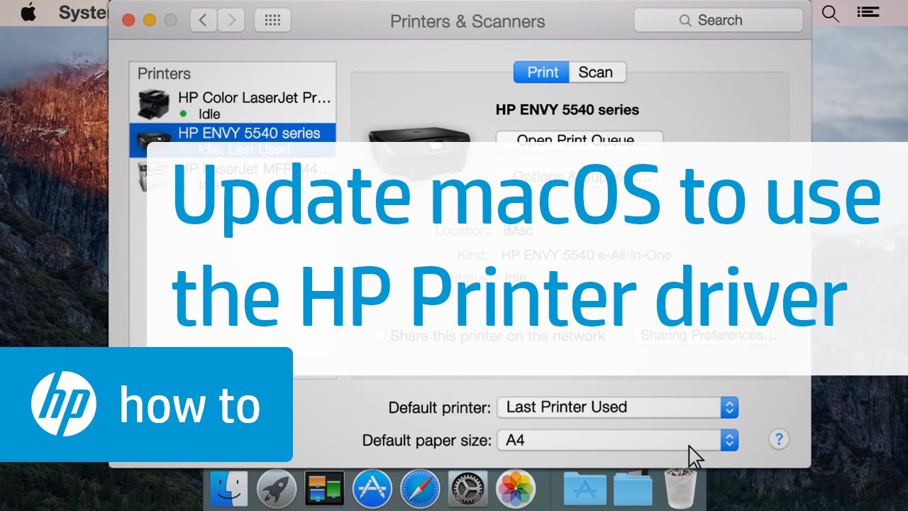 How to download printer driver on mac